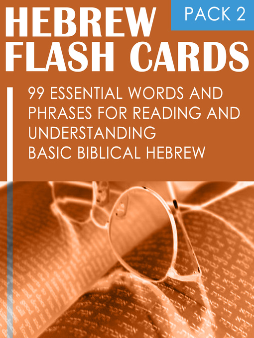Title details for Hebrew Flash Cards by Eti Shani - Available